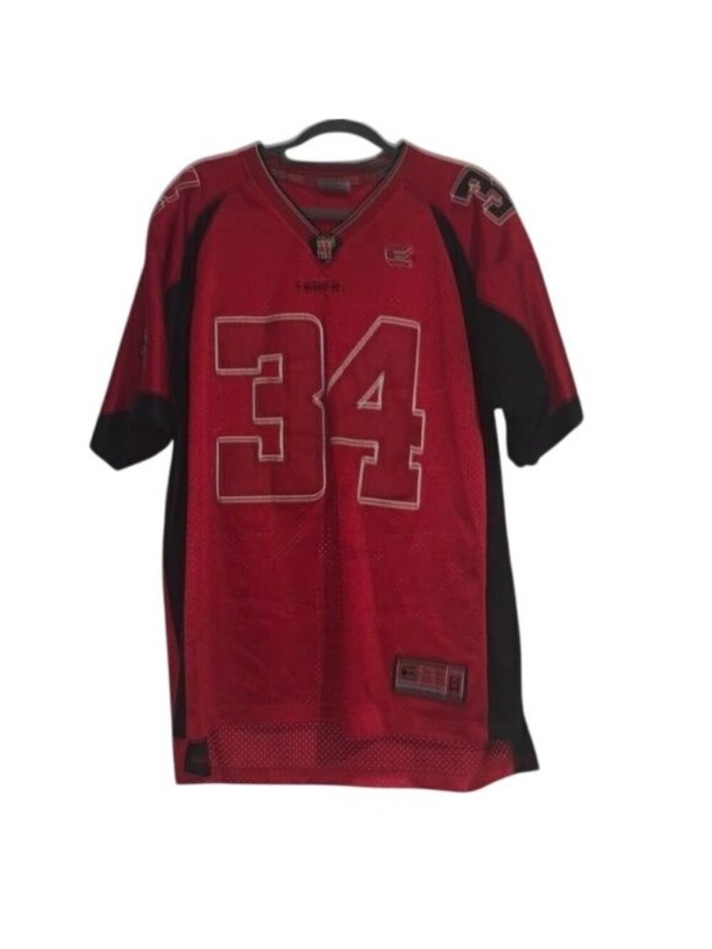 Colosseum Athletics Maryland Terrapins Red & Black Jersey 34 L Mens Sports
